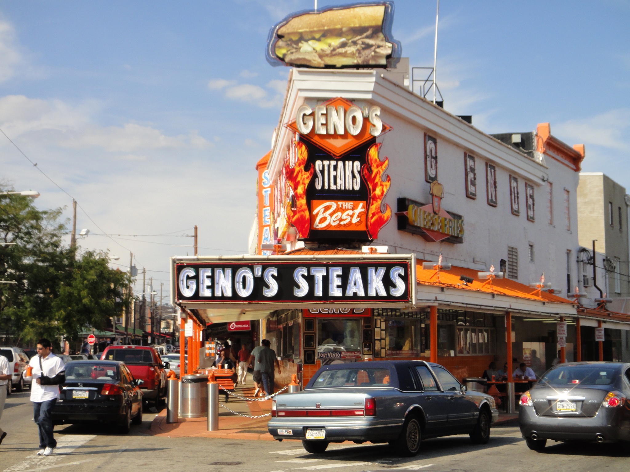 Geno's Steaks in Philadelphia