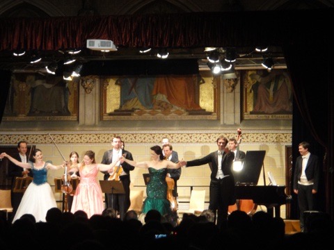 Classical music performance in Vienna